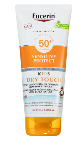 Eucerin Kids Dry Touch Cream SPF50+ Solare per Bambini Alta Protezione 200 ml